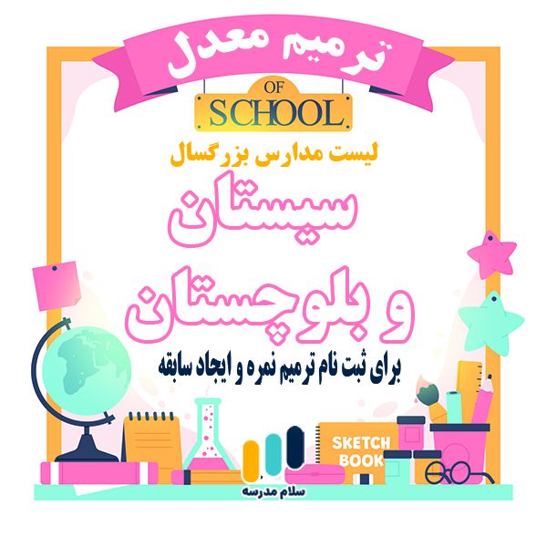 لیست مدارس بزرگسالان داوطلب آزاد مجری ثبت نام امتحان ترمیم نمره در استان سیستان و بلوچستان